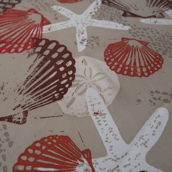 Sonoma Seashell Print Indoor/Outdoor Tablecloth 70" Round - Picture 7 of 7